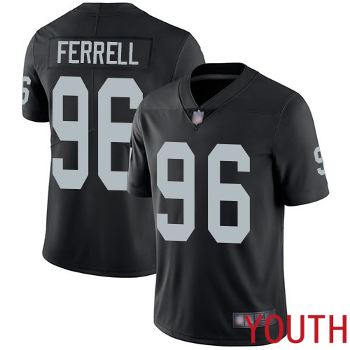 Oakland Raiders Limited Black Youth Clelin Ferrell Home Jersey NFL Football 96 Vapor Untouchable Jersey